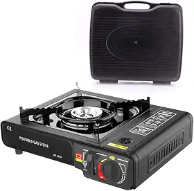 Fogão a Gás Portátil, Multiuso para Acampamento e Pesca, Ideal para camping e viagens