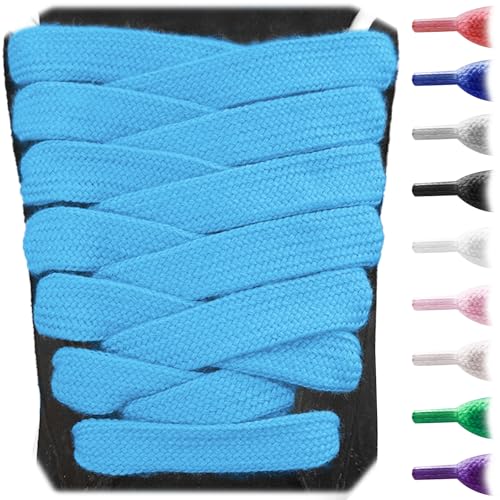 Lacets en coton de 15 mm plats pour réparer le laçage des Puma Suede XL