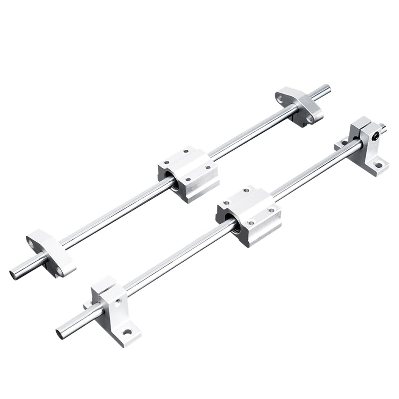 Supporto Per Albero Lineare In Lega Di Alluminio | Foro 8mm, 10mm, 12mm, 16mm | Per Guide Motori, Stampanti 3D - Foto 9