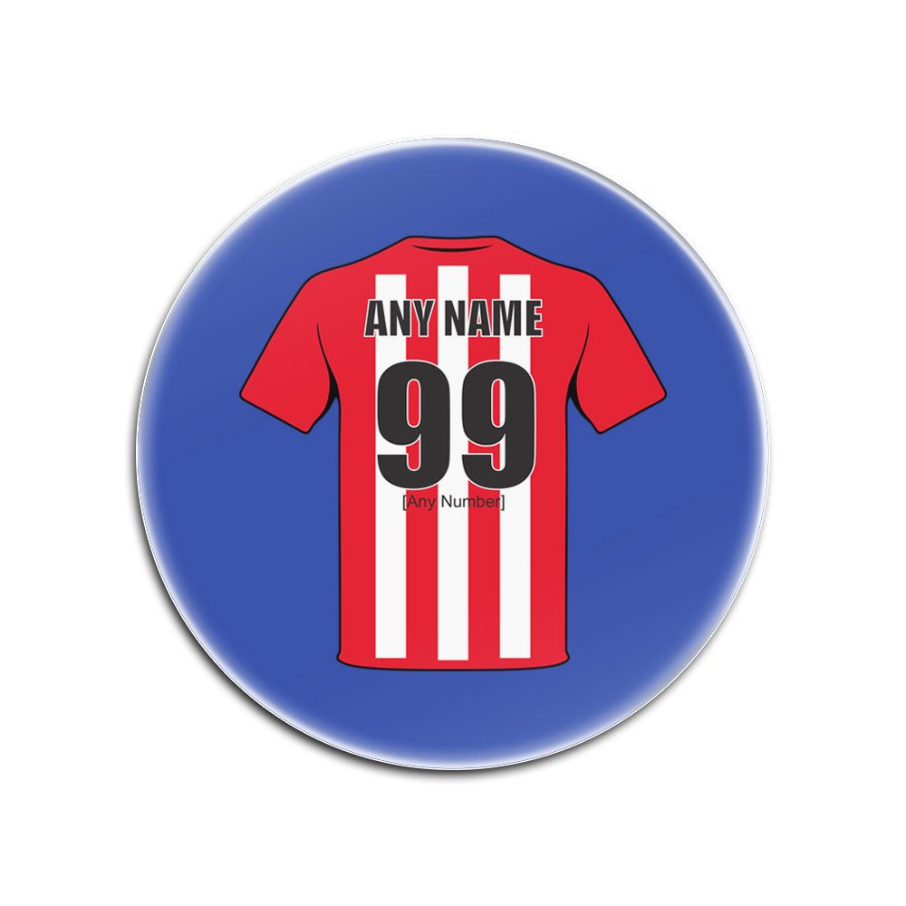 Dessous de verre Sunderland personnalisables en carton brillant Lot de 4 Black Cats AFC