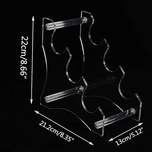 Miniatura 6 de WANLIAN Soporte de sable de luz para espada, soporte de acrílico para sable de luz de escritorio, soporte de espada, soporte decorativo para espada,