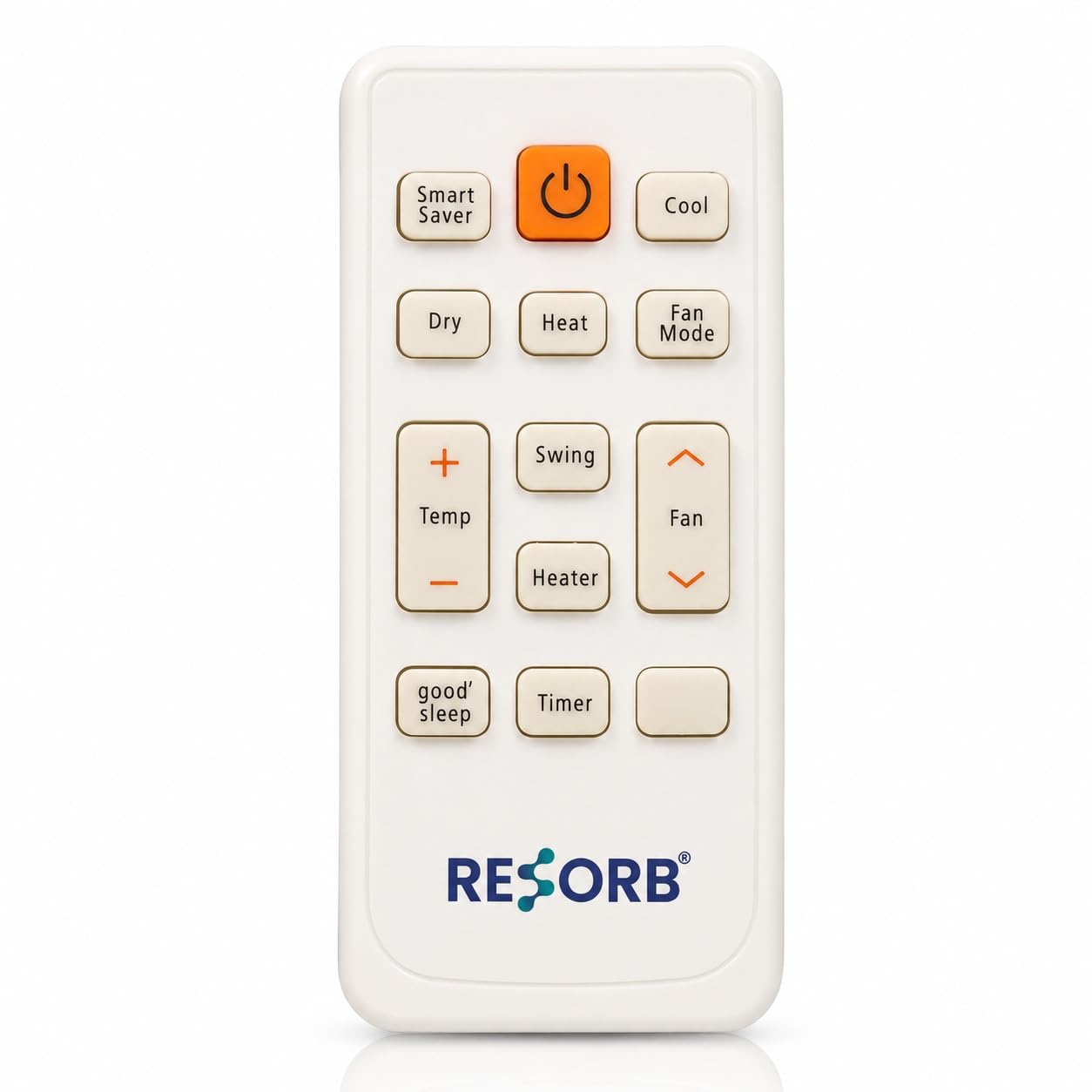 AC Remote Compatible with Samsung Air Conditioner | Replacement IR Remote with Cool Dry Heat Fan Swing Timer Smart Saver Functions | White | RE 124