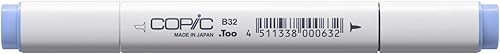 Copic Marcador con punta reemplazable, B32-Copic, azul pálido