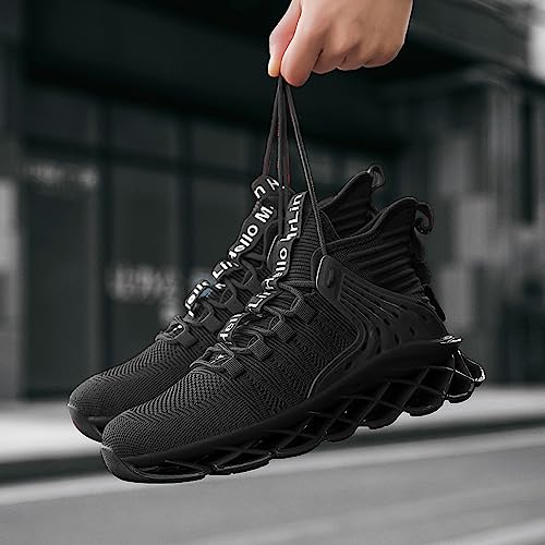 CLOAKA Steel Toe Shoes for Men Women Breathable Safety Shoes Puncture Proof Comfortable Utility Mens Womens Non Slip Work Shoes for Industrial Construction Fashion High Top Sneakers4