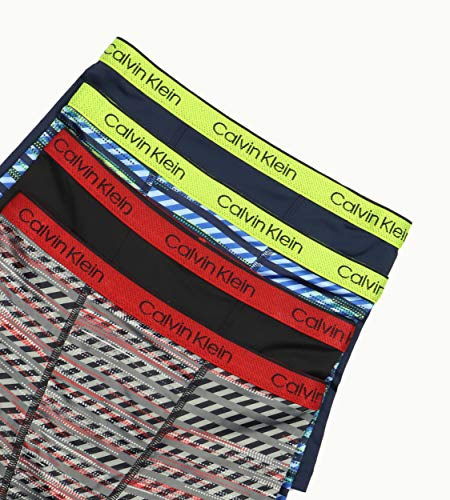 Image of Calvin Klein Kids Boys' Performance Boxer Brief Underwear 4-Pack