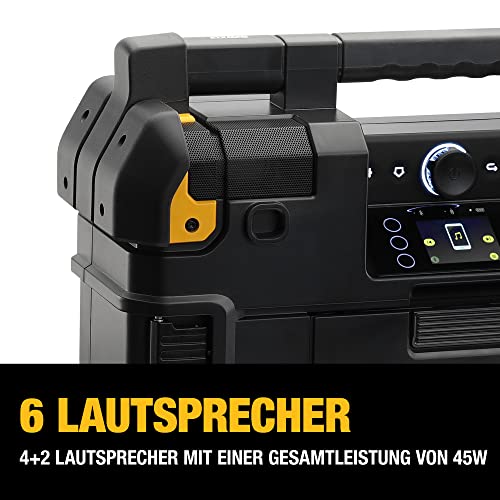 DeWalt TSTAK Akku- u.Netzradio mit Ladefunktion - DWST1-81078-QW – Ansicht 3