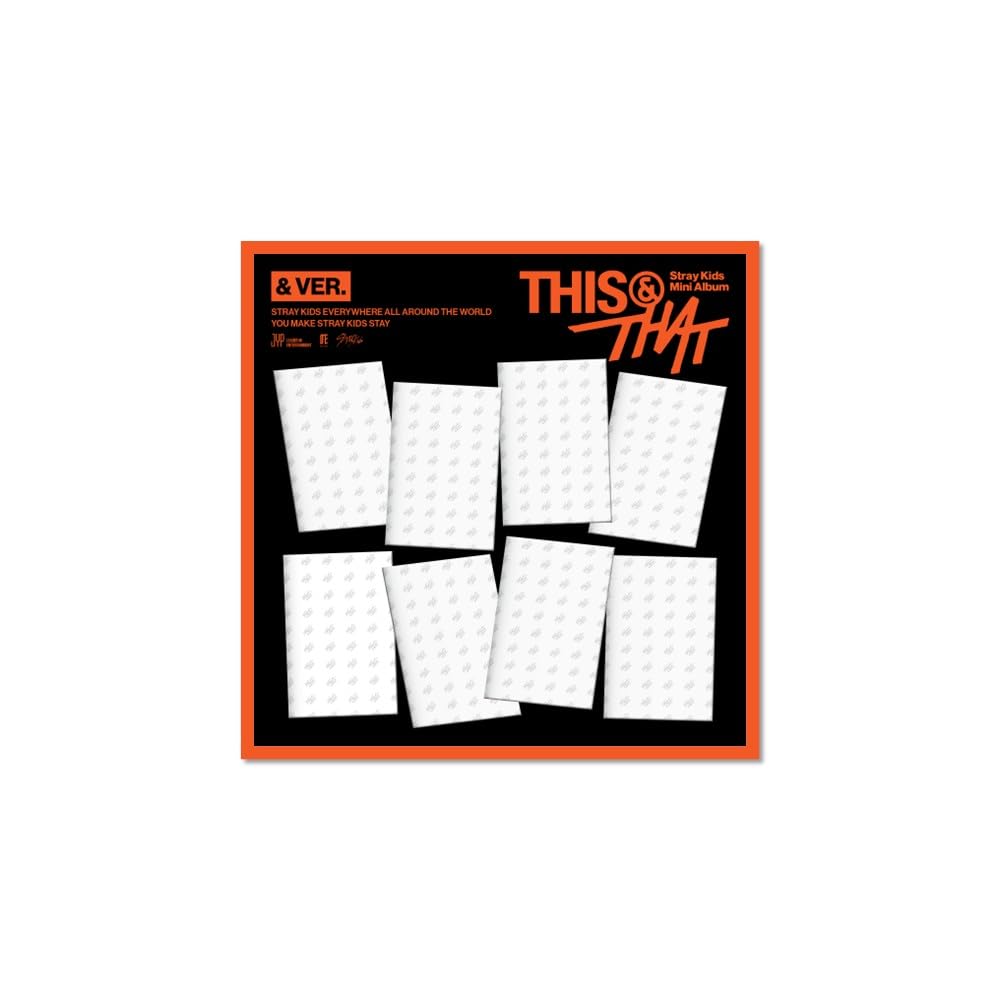 SKZ Stray kids THIS & THAT [& Ver.] 10th Mini Album (HYUNJIN Ver.)