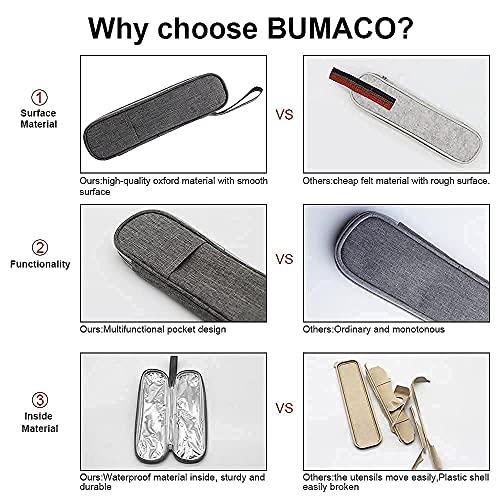 Portable Utensils Set,Reusable Travel Cutlery Set With Case Stainless Steel Flatware Set For Camping 8Pcs Including Dinner Knife Fork Spoon Chopsticks Boba Straw (Shining Purple) #TOP5