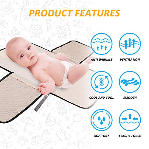 Fasciatoio Portatile Pieghevole da Viaggio