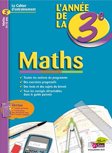 Maths : L'année de la 3e