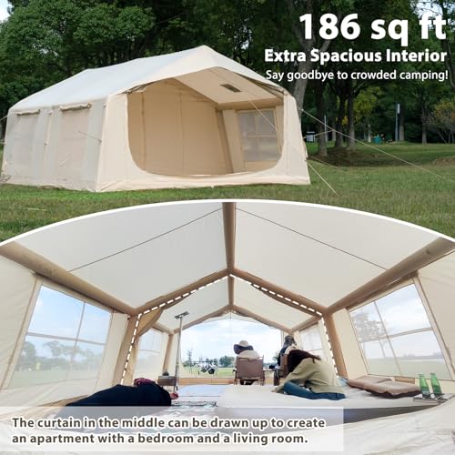 Inflatable Tent with Stove Jack