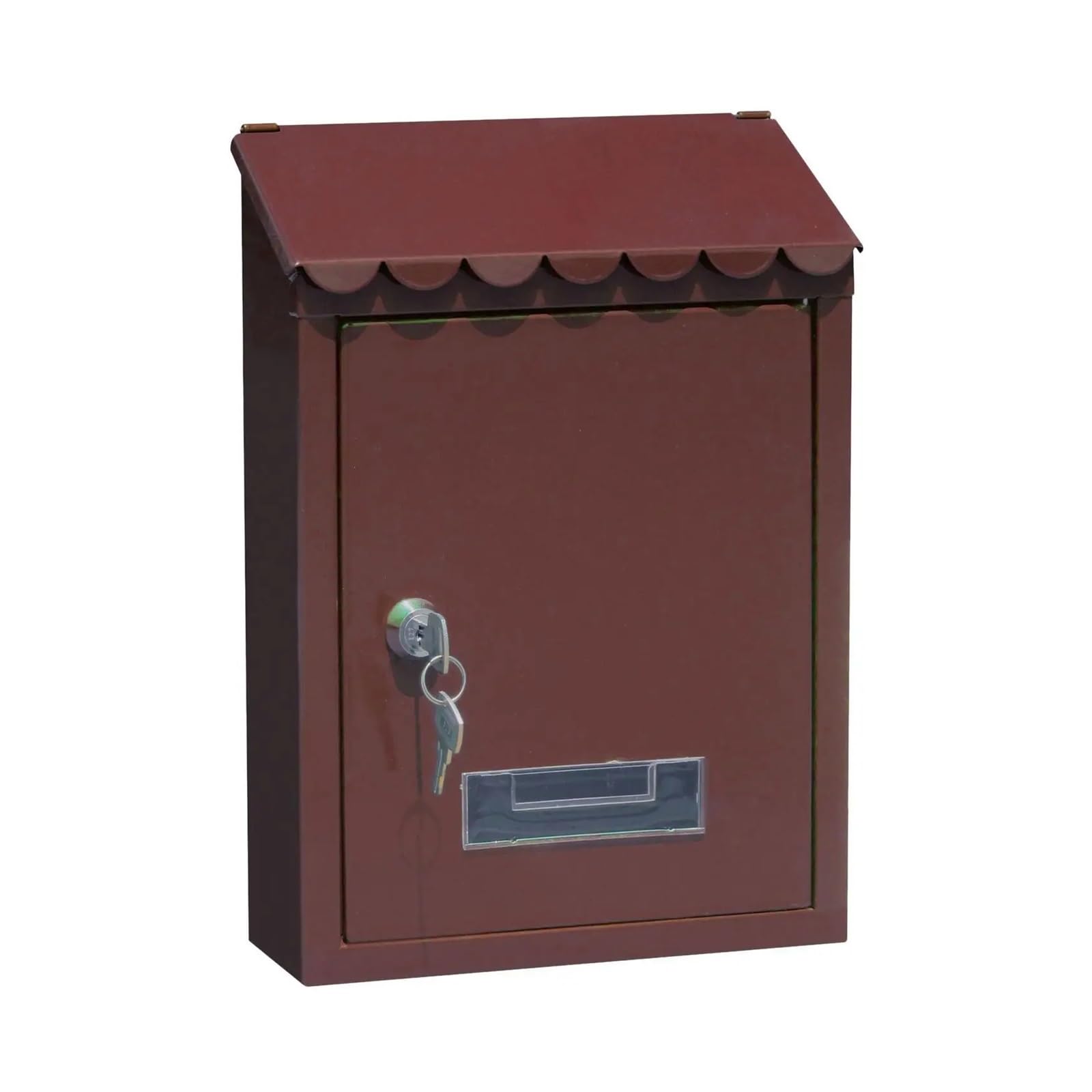Mailbox Rust-proof Mailbox 22x6.5x30CM Wall Mounted Mail Box Secure Case