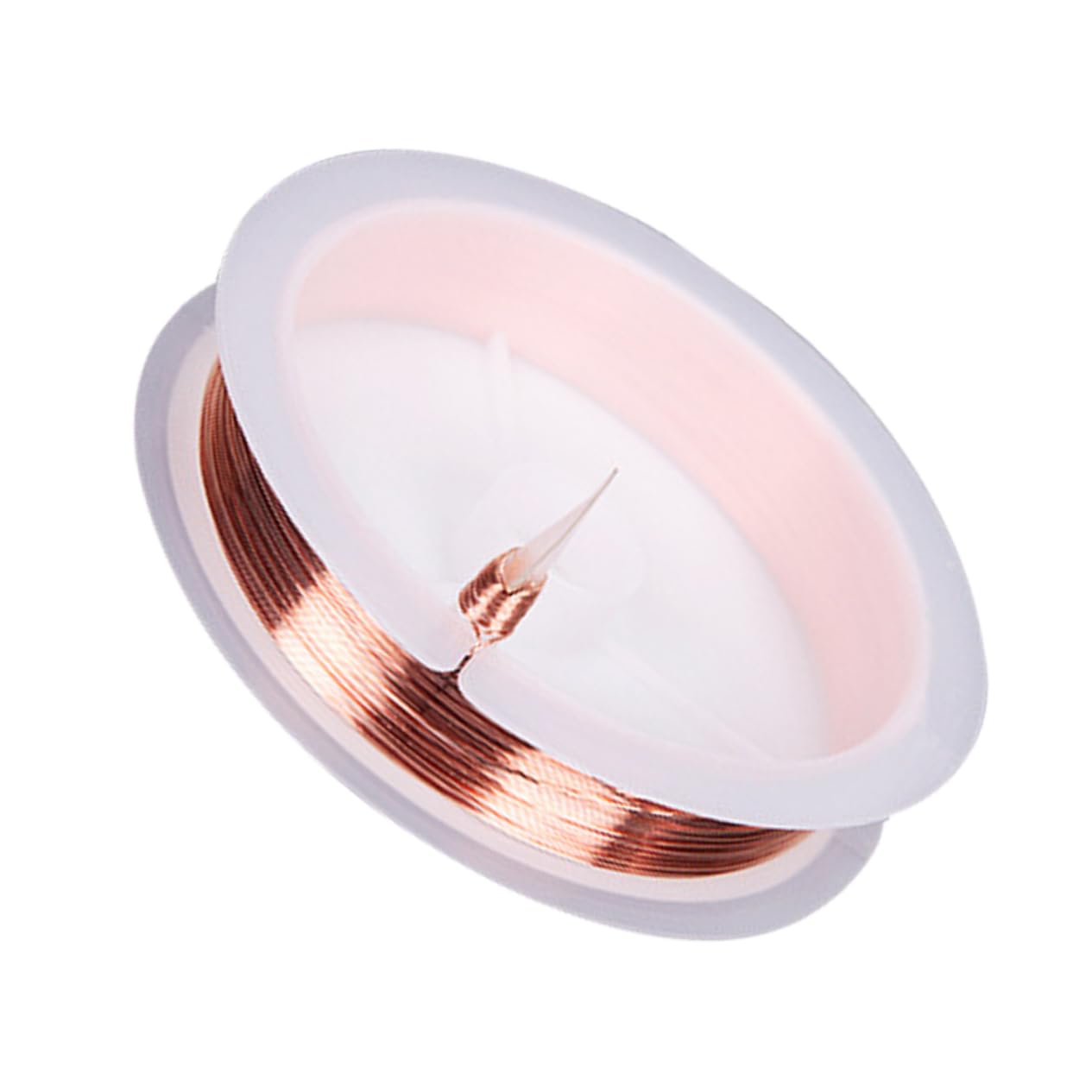 ERINGOGO 1Roll Copper Wire for Reed Making Wire Wear Resistant Reed Wire for Crafting and Professional Use Copper Color
