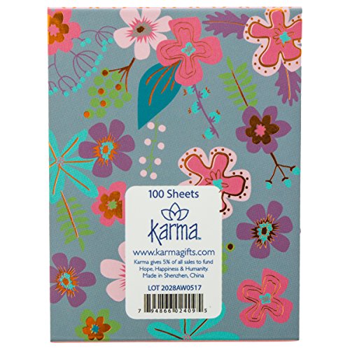 Image of Karma Gifts Notepads, Blush Floral