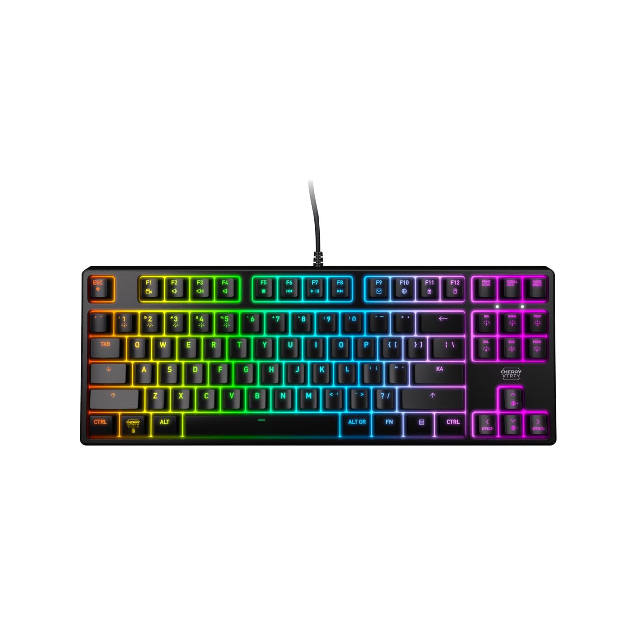 Amazon.com: CHERRY XTRFY K4V2 TKL Mechanical Gaming Keyboard
