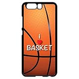 huawei ascend mate Compatible avec huawei Générique Coque pour Huawei Ascend p10 - i Love Basket - Noir