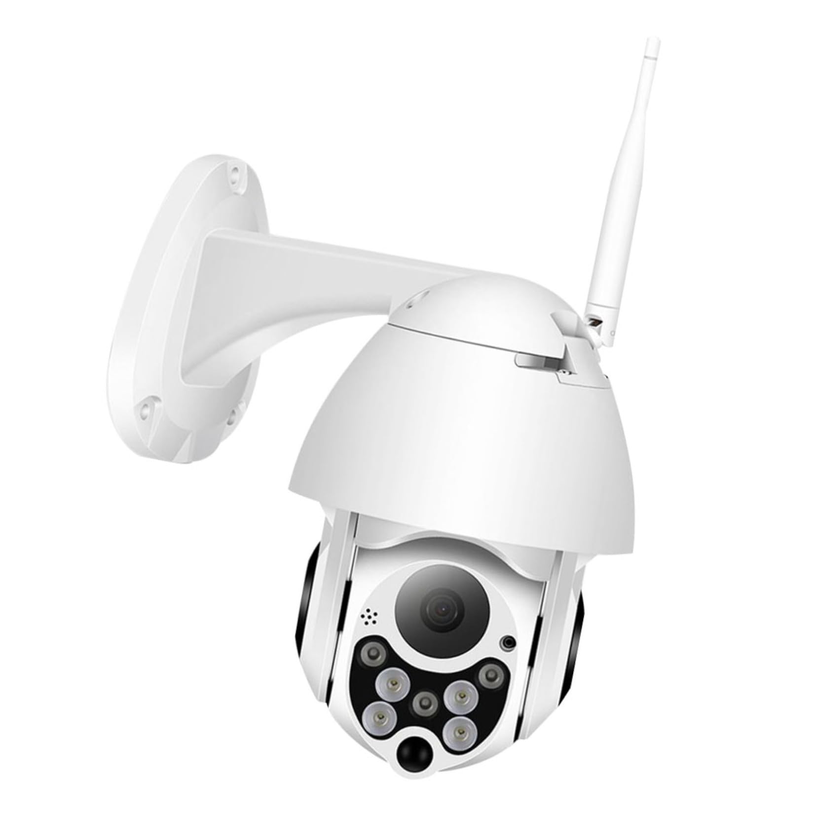 jojofuny Cámara de Seguridad Inalámbrica Tipo Cúpula para Exterior