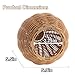VTurboWay Rattan Bird Nest Chew Resistant Nest House Parrot Egg Laying and Breeding Nest for Bird Parrot Cockatiel Budgie Parakeet Finch Canary