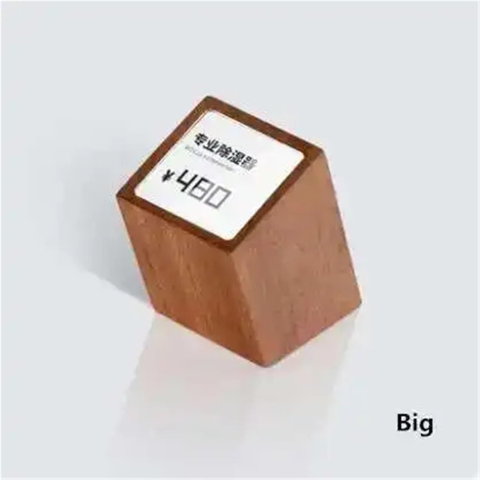 6 Stück Acryl-Preisschild-Halter Präsentationsständer Tisch Mini-Würfel Schmuck Etikett Schild Uhr (Farbe 5)