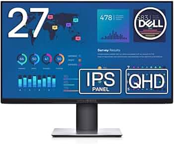 DELL　P2720DC 27インチ　ワイドモニター　PCパソコンモニター Amazon.com: Dell P2720DC 27-Inch QHD 2560 x 1440 DisplayPort, USB