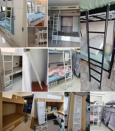 Escaleras de metal para camas altas que eliminan caídas 8