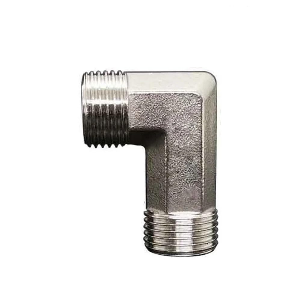 Mqxfczux Men's One Color 201 Stainless Steel Elbow 3/4" Bspp Reduce Pipe Fitting Coupling Connector