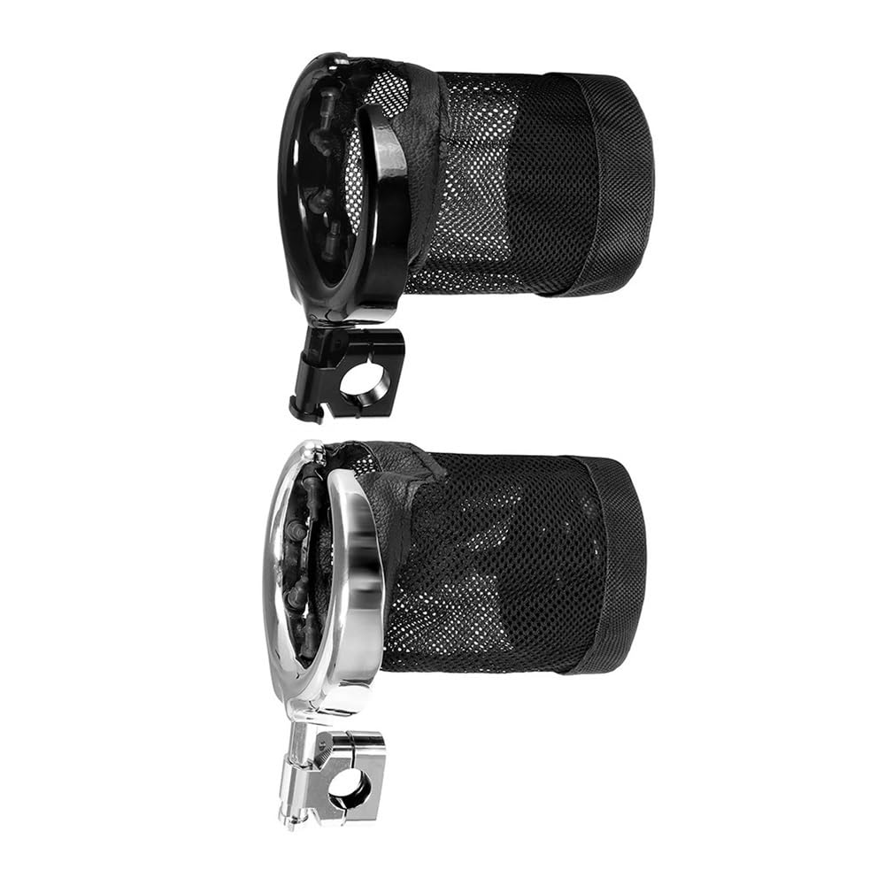 Portabotellas Motocicleta Portavasos para Manillar De Motocicleta, Soporte Montado En Vaso para Bebidas, Portabotellas para Bicicleta Motocross para Road Glide Ultra Cl&assic