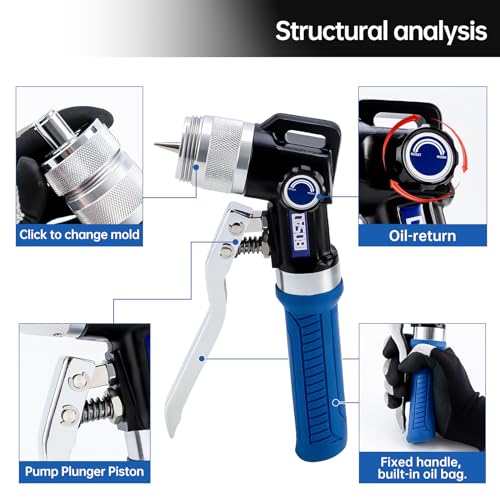 Image of HVAC Hydraulic SWAGING tool kit for copper tubing Expanding 3 /8 inch to 1-1 /8 inch