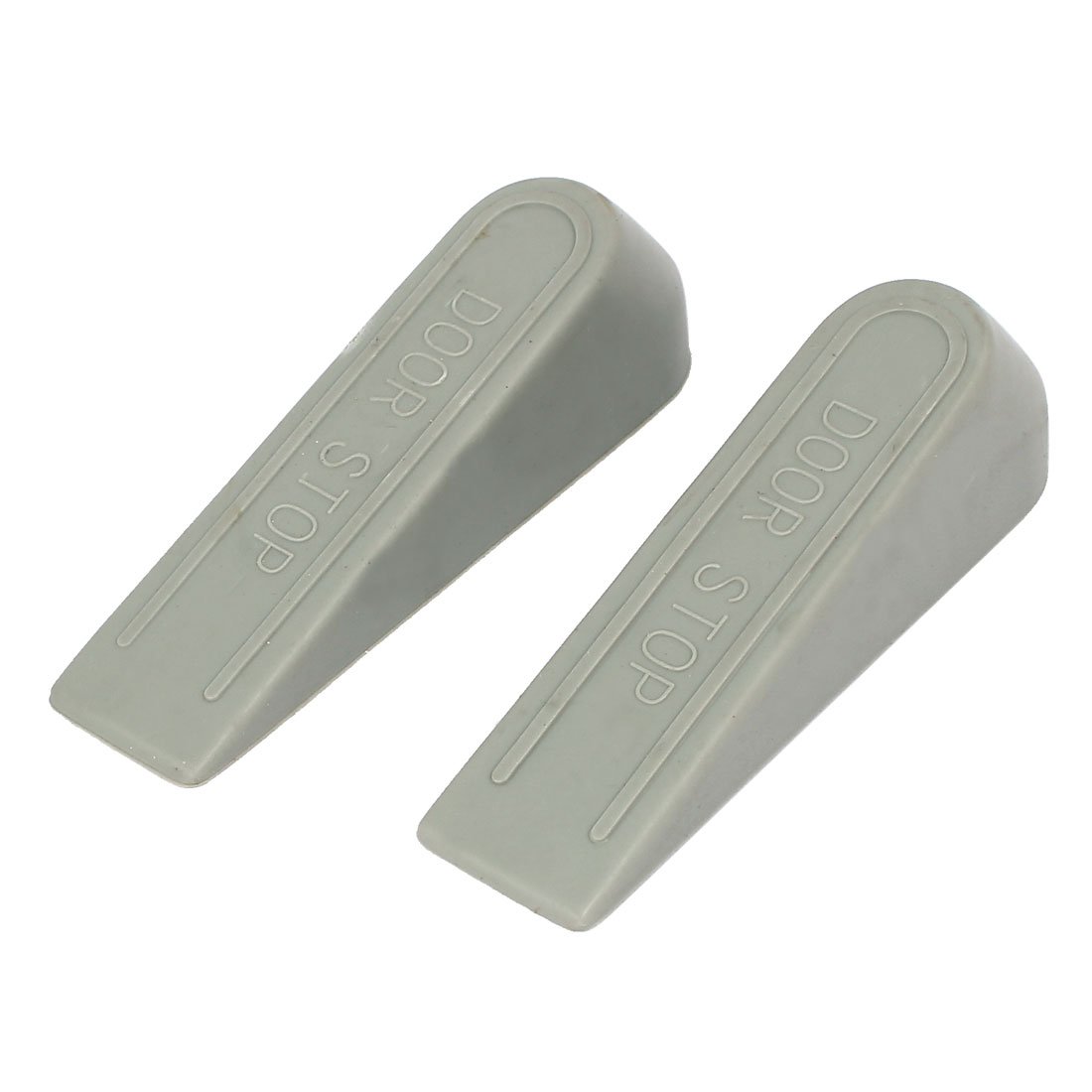 Nvsfzgiyg One Color Door Wedge, Stopper,Home Office Safety Jam Rubber Doorstop Gray 95Mm Length 2Pcs