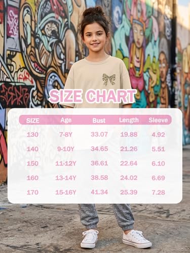 Tewmeu Girls Clothes Cheetah Print Top Fashion Graphic Tee Summer Tops — view 6