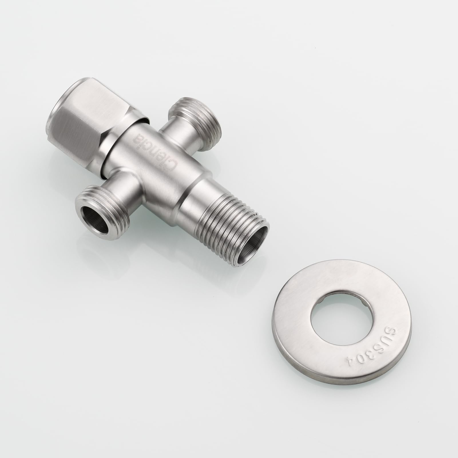 Bidet Portatile Spray per Igiene Intima Acciaio Bidet Palmare Kit Doccia Bhed el h Doccetta 2 Ugelli Design WS024AF2