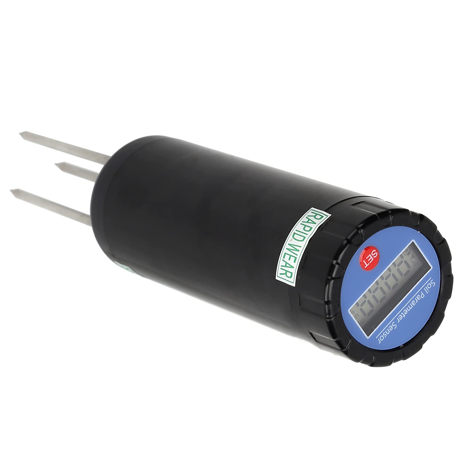 Probador de Suelo de 3 Sondas de Acero Inoxidable 304, Conductímetro de Humedad del Suelo de Alta Precisión para los Amantes de la Jardinería