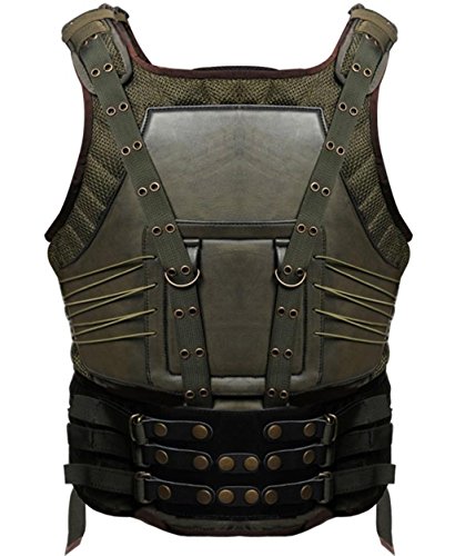 Men's Tom Hardy Rises Vest - Bane Knight Green Military Style Vest4