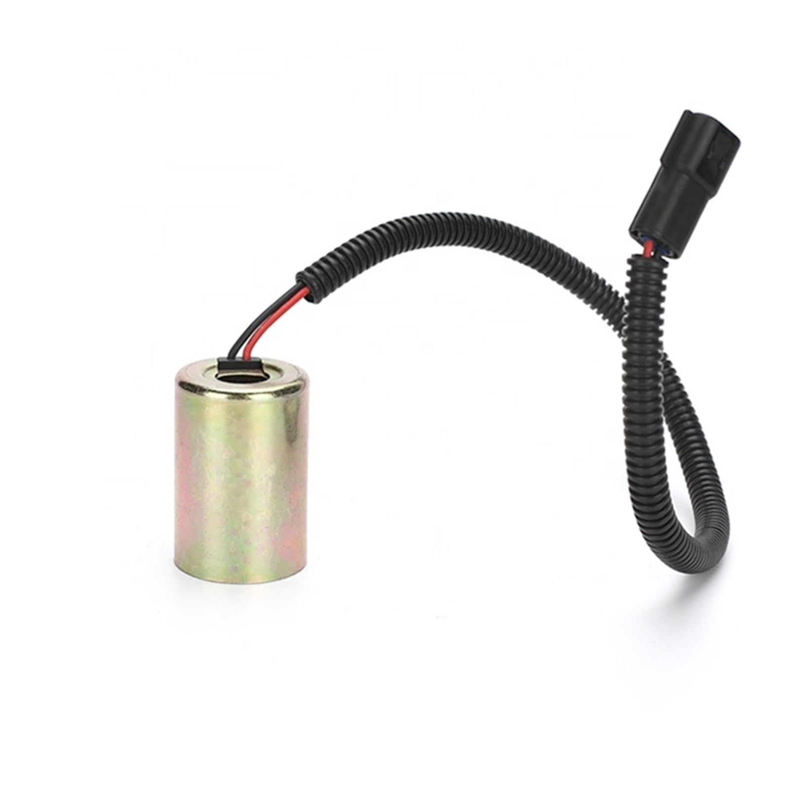 Bobina de seguridad del piloto de la válvula solenoide for excavadora Doosan Daewoo compatible con DH60-5 y DH60-7, 12 V CC