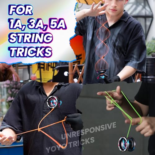 Magicyoyo CMZD190510051001 V3 Yoyo Professional Responsive Yoyo For Kids, Unresponsive Yoyo For Adults, Metal Professional Yoyo + 12 Yoyo Strings thumb #3