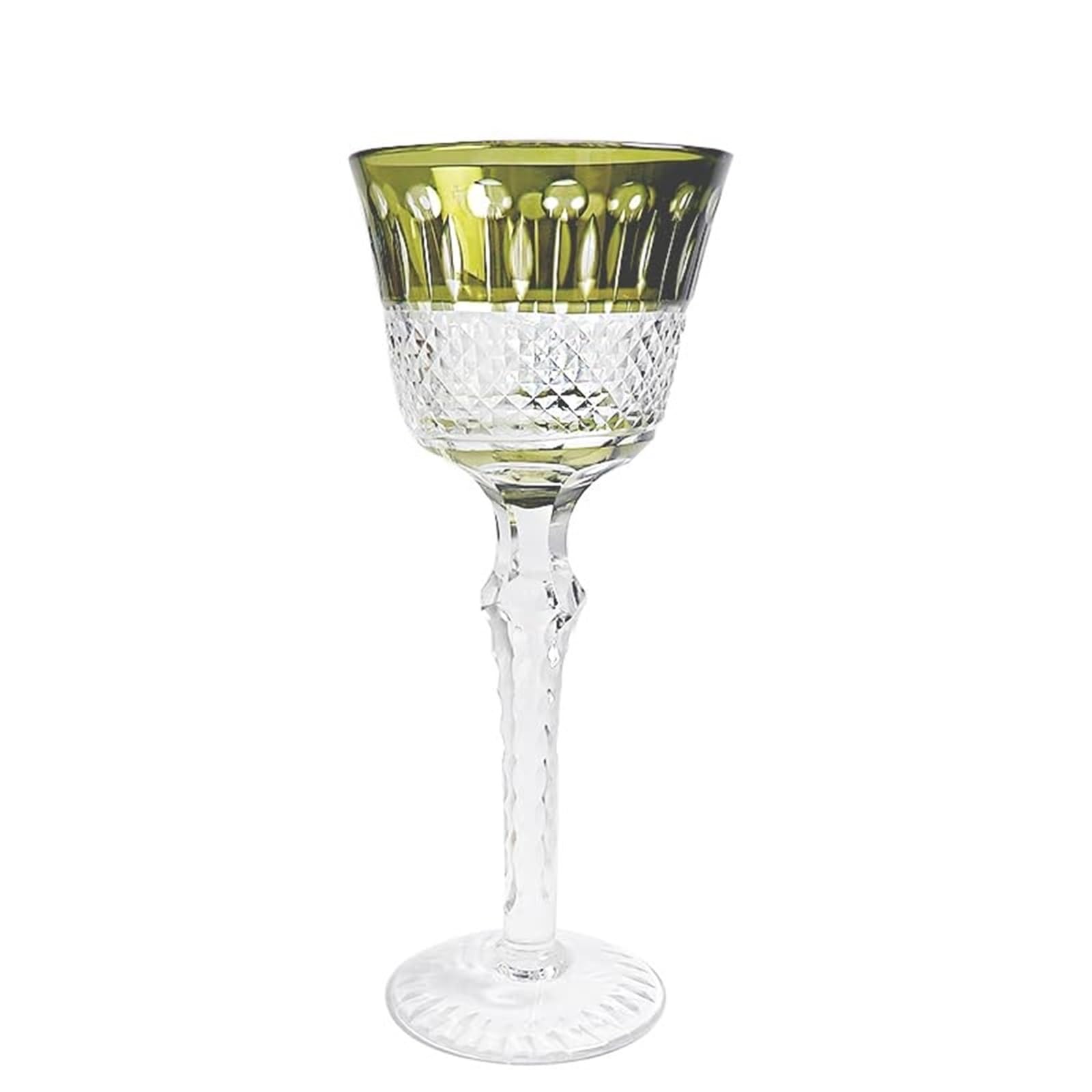 Luxuriöse, handgeschnitzte Champagnerflöte aus farbigem Kristall, eleganter Cocktailkelch mit Stiel for Hochzeit, Party, feines Essen, Geschenk(Rosso)