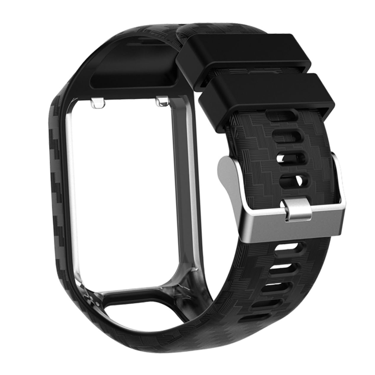 Artibetter 3piezas Correa De Reloj De Silicona Premium Para Reemplazo De Banda De Reloj Negro
