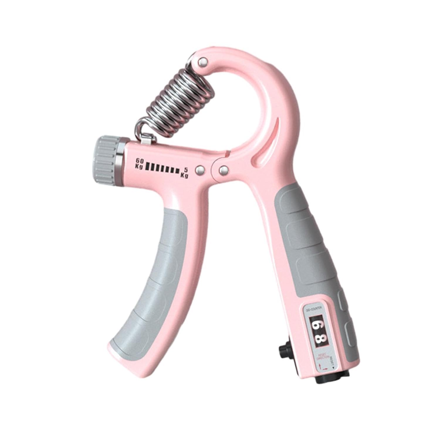 Adjustable Hand Grip Strengthener with Digital Counter | Forearm Exerciser Grip Trainer 5-60kg Resistance | Finger, Wrist & Hand Strengthener for Gym, Sports, Rehabilitation & Fitness-image-34