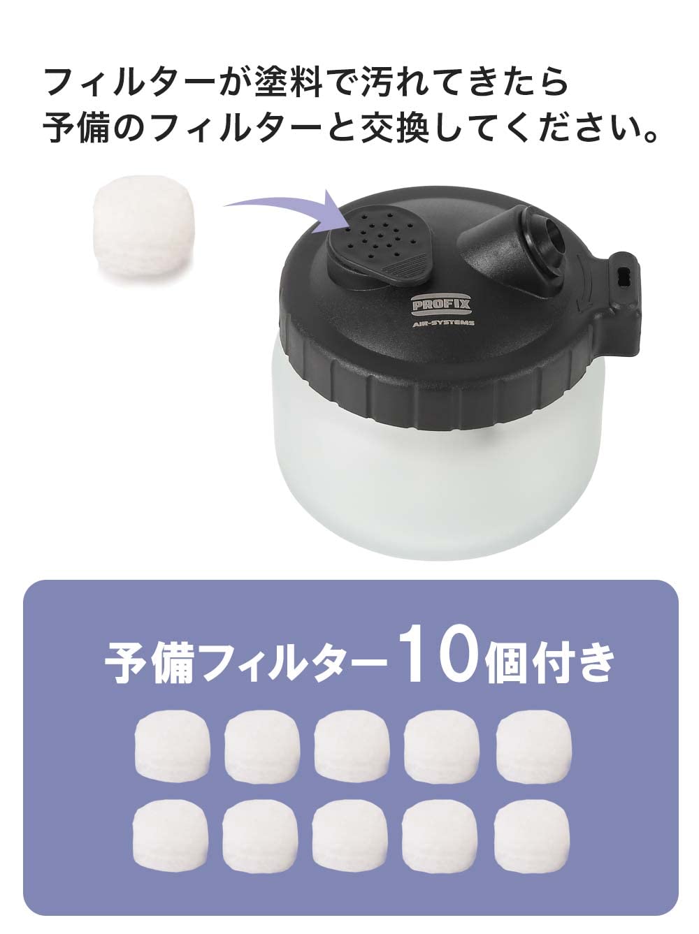 エアフィックス　エアブラシ　本体+カラー９色+専用洗浄液２本 Amazon.co.jp: PROFIX AIR-SYSTEMS エアブラシ用クリーナーボトル