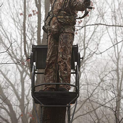 Rivers Edge One Man Ladder Stand, Lockdown Wide 1-Man