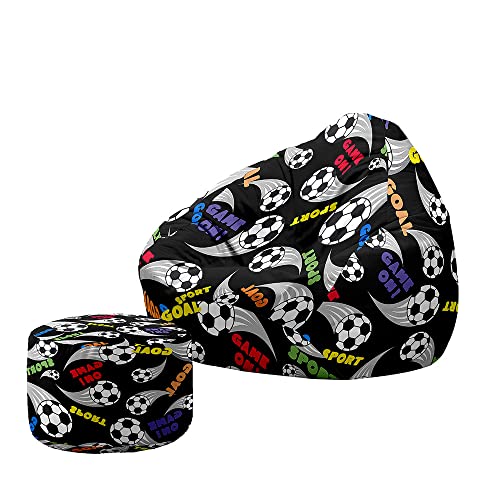 Treer Funda Puff Pera Salon sin Relleno