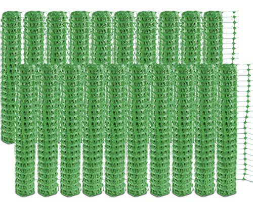UvV -Elast- Warnnetz 4kg Schutznetz Fangnetz Fangzaun Sicherheitsnetz 50m...