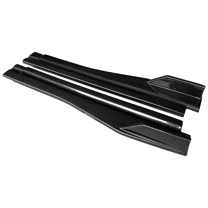 Falda lateral de coche para VW Scirocco R Tdi en ABS negro deportivo 4