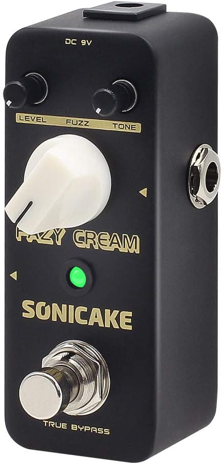 SONICAKE QSS-17 Fazy Cream Fuzz Guitar Effect Pedal Fazy Cream Vintage Fuzz Pedal True Bypass