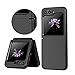 Taneny for Samsung Galaxy Z Flip 7 FE/Galaxy Z Flip 6 Case with Hinge Protection, Shockproof Drop Proof Full Body Protective Slim Cover Protective Case for Galaxy Z Flip7 FE/Z Flip6 (Black)