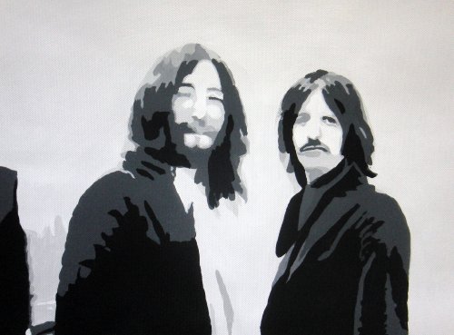 Beatles-style Pop art Peinture à l’huile peinte à la main 40 X 28 d’art Non, giclee canvas. poster imprimé, ou un… - Les Beatles, Paul McCartney, John Lennon, RIngo Starr, George Harrison Beatles-style Pop art Peinture à l'huile peinte à la main 40 X 28 d'art Non, giclee canvas. poster imprimé, ou un… – Image 7