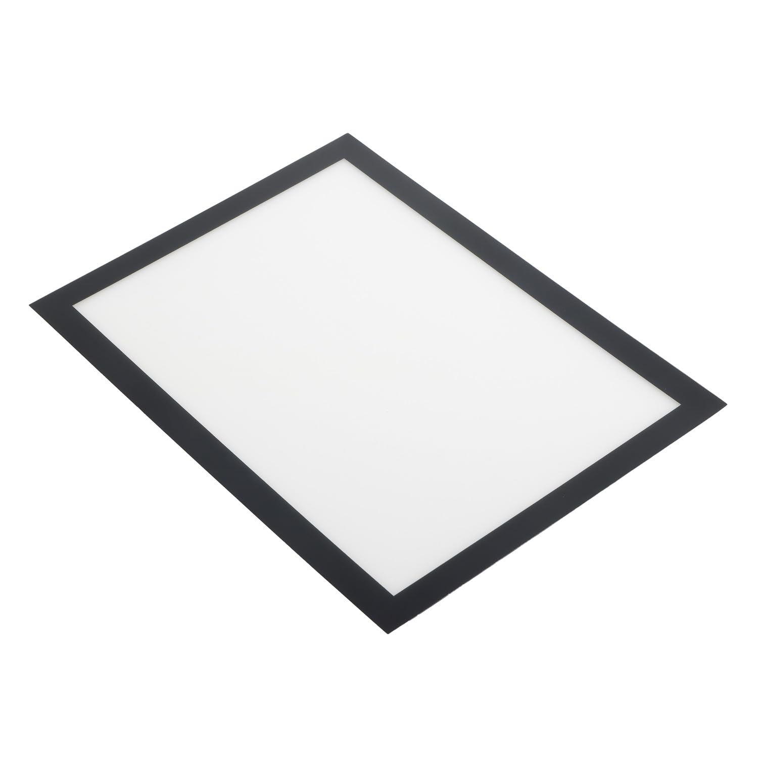 EUROPEL Cornice magnetica A4 nera, set da 5, porta documenti per superfici metalliche, cambio rapido, uso ufficio, scuola e ristorazione