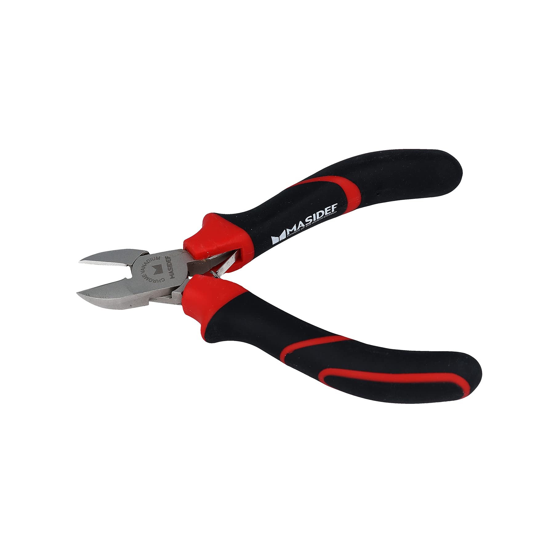 CON:P Alicates para electrónica de corte lateral, Carbon Steel, tamaño 110 mm, multicolor