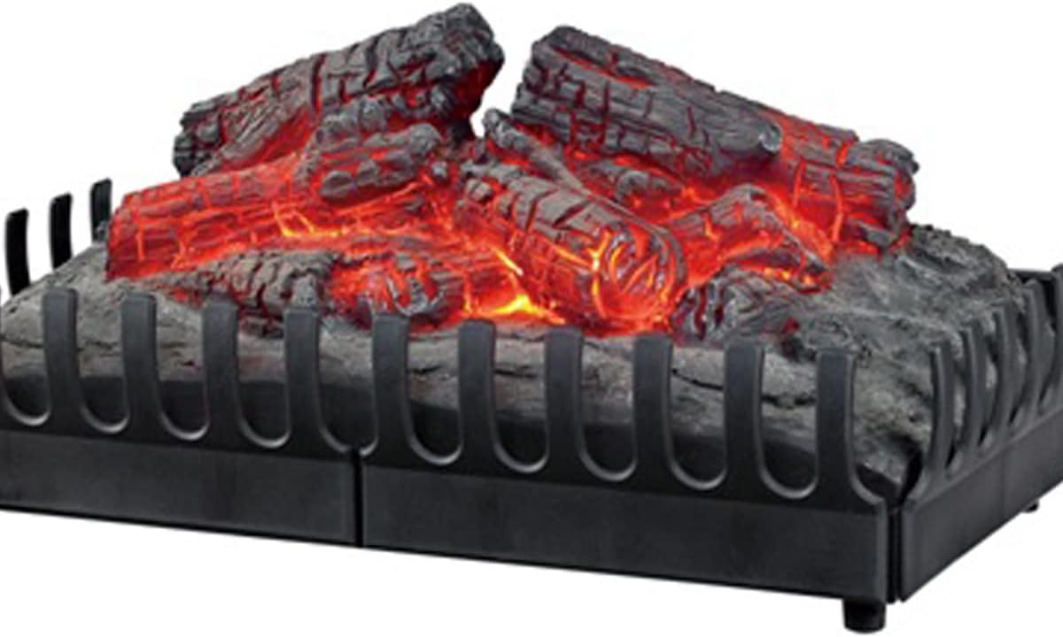CHEMIN ARTE - Foyer électrique à Bûches 45 Cm Avec Effet Flammes
