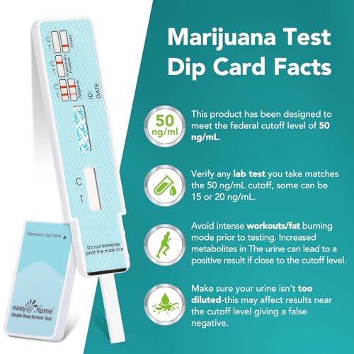 Easy@Home EDTH-11415 15 Pack Easy@Home Marijuana (Thc) Single Panel Drug Tests Kit thumb #5